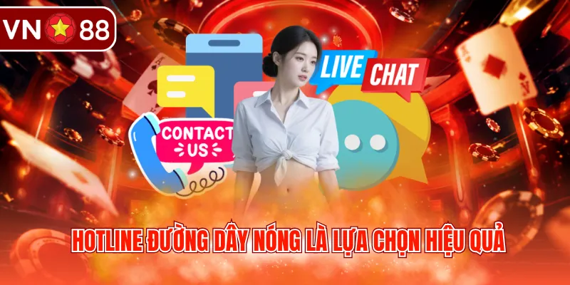 Hotline đường dây nóng là lựa chọn hiệu quả