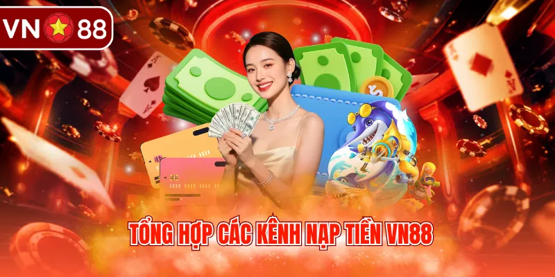 Tổng hợp các kênh nạp tiền VN88